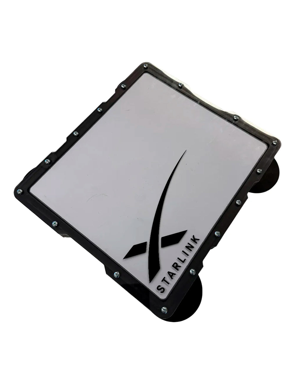 Case Suporte P Starlink Mini Fechado C Imã 88mm P Teto Carro Preto