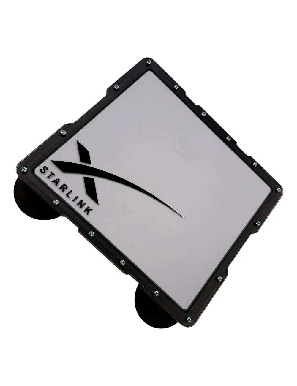 Case Suporte P Starlink Mini Fechado C Imã 88mm P Teto Carro Preto